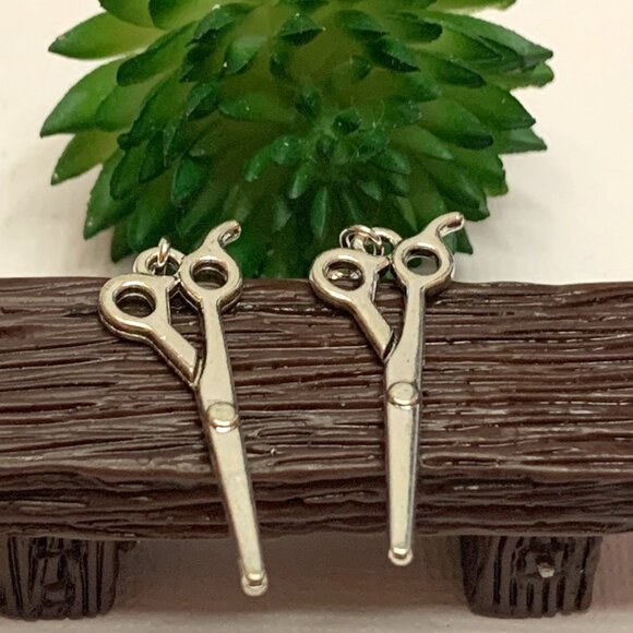 Scissor Earring, Hair Stylist Jewelry, Scissor Jewelry, Sewing Earring, Gift - Picture 2 of 6
